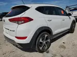 2017 Hyundai Tucson Limited White vin: KM8J33A26HU373492