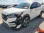 2017 Hyundai Tucson Limited White vin: KM8J33A26HU373492