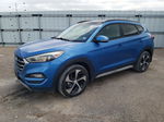 2017 Hyundai Tucson Limited Blue vin: KM8J33A26HU574759