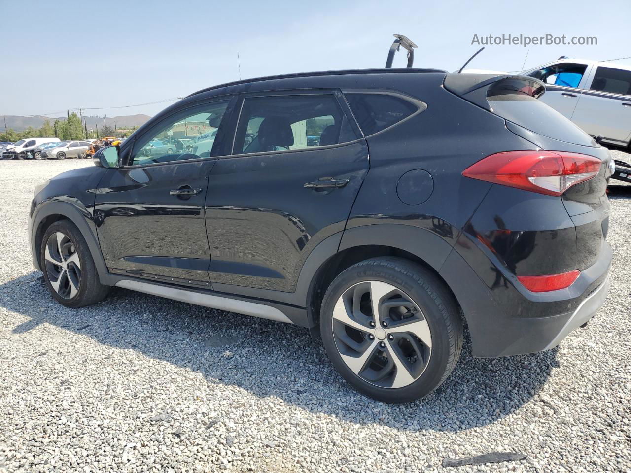 2017 Hyundai Tucson Limited Black vin: KM8J33A26HU581923