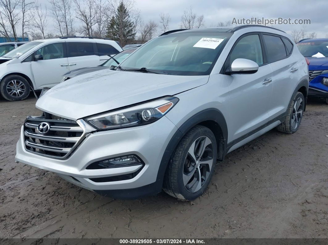 2018 Hyundai Tucson Limited Gray vin: KM8J33A26JU704092