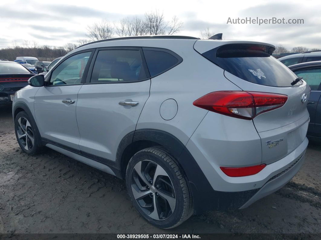 2018 Hyundai Tucson Limited Gray vin: KM8J33A26JU704092