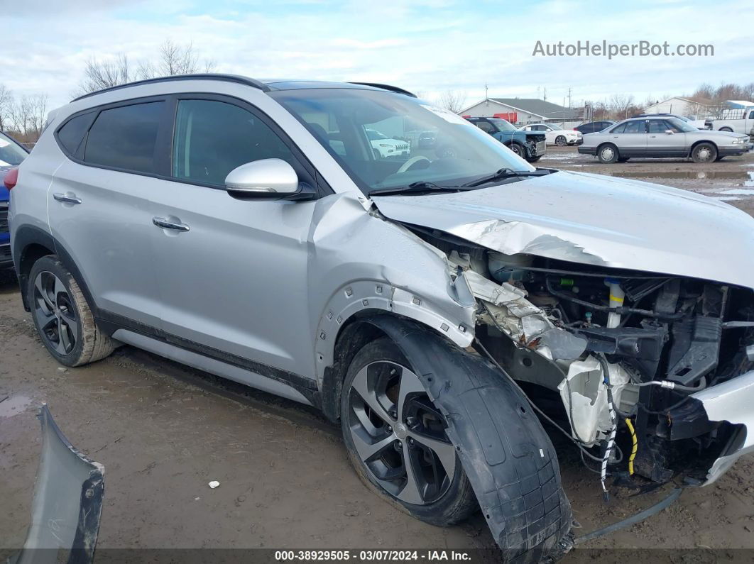 2018 Hyundai Tucson Limited Gray vin: KM8J33A26JU704092