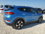 2016 Hyundai Tucson Limited Blue vin: KM8J33A27GU098715