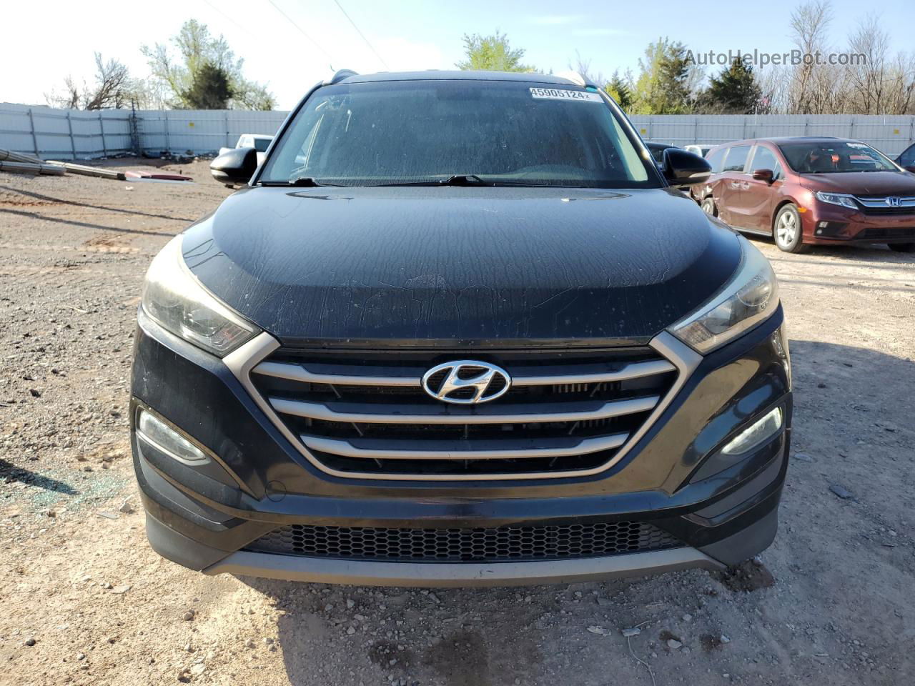 2016 Hyundai Tucson Limited Black vin: KM8J33A27GU254140