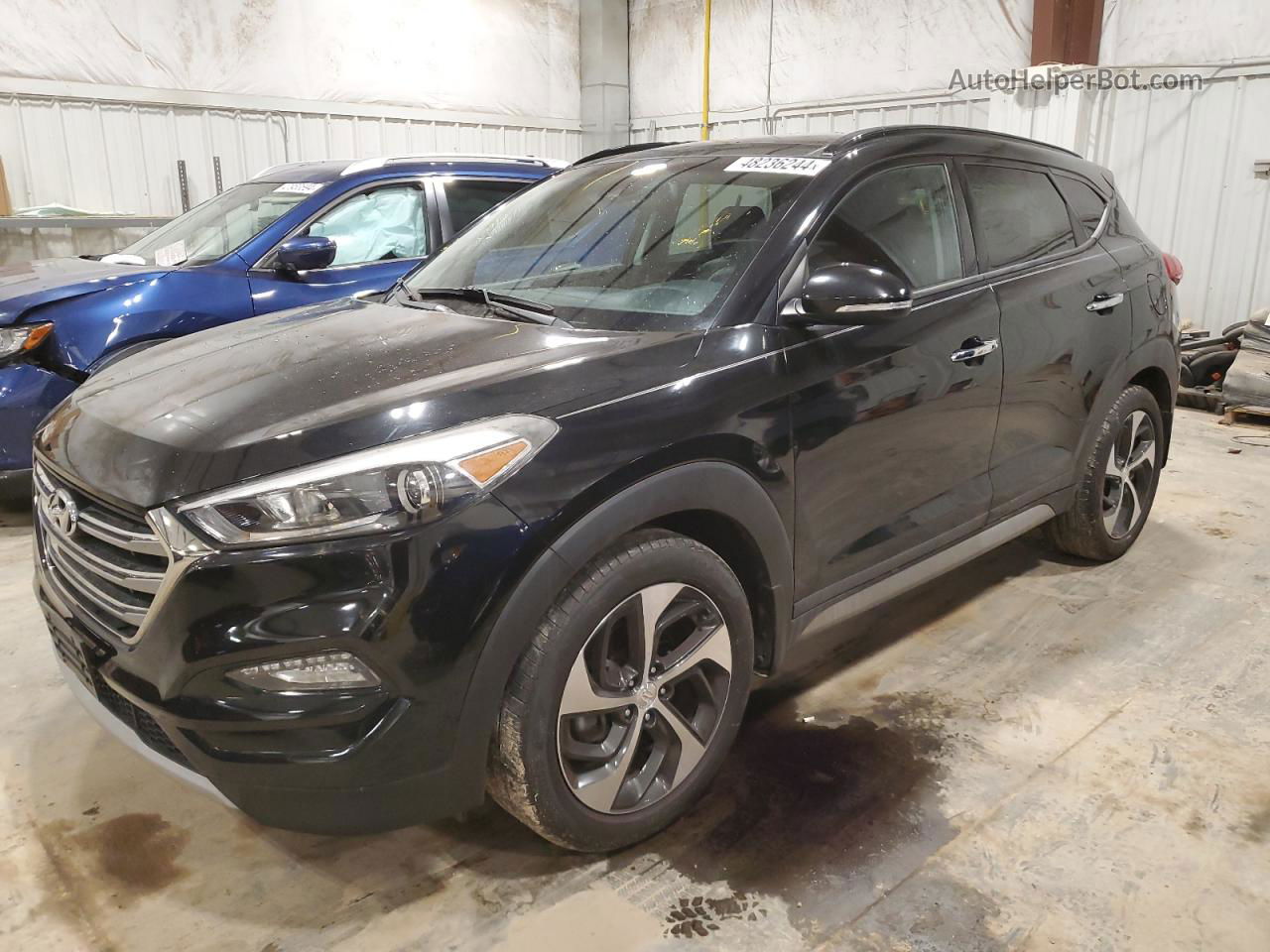 2017 Hyundai Tucson Limited Black vin: KM8J33A27HU303631