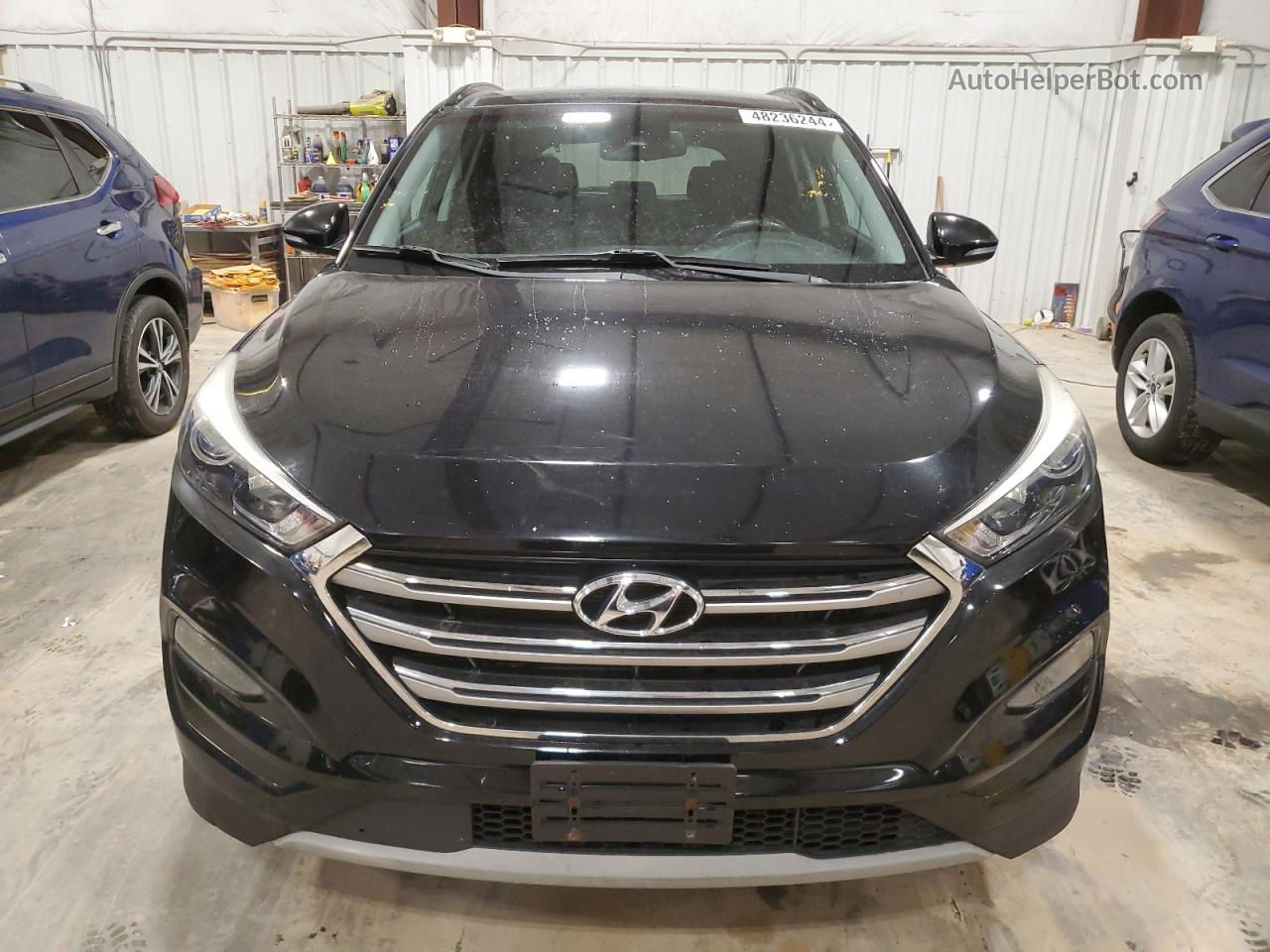 2017 Hyundai Tucson Limited Black vin: KM8J33A27HU303631