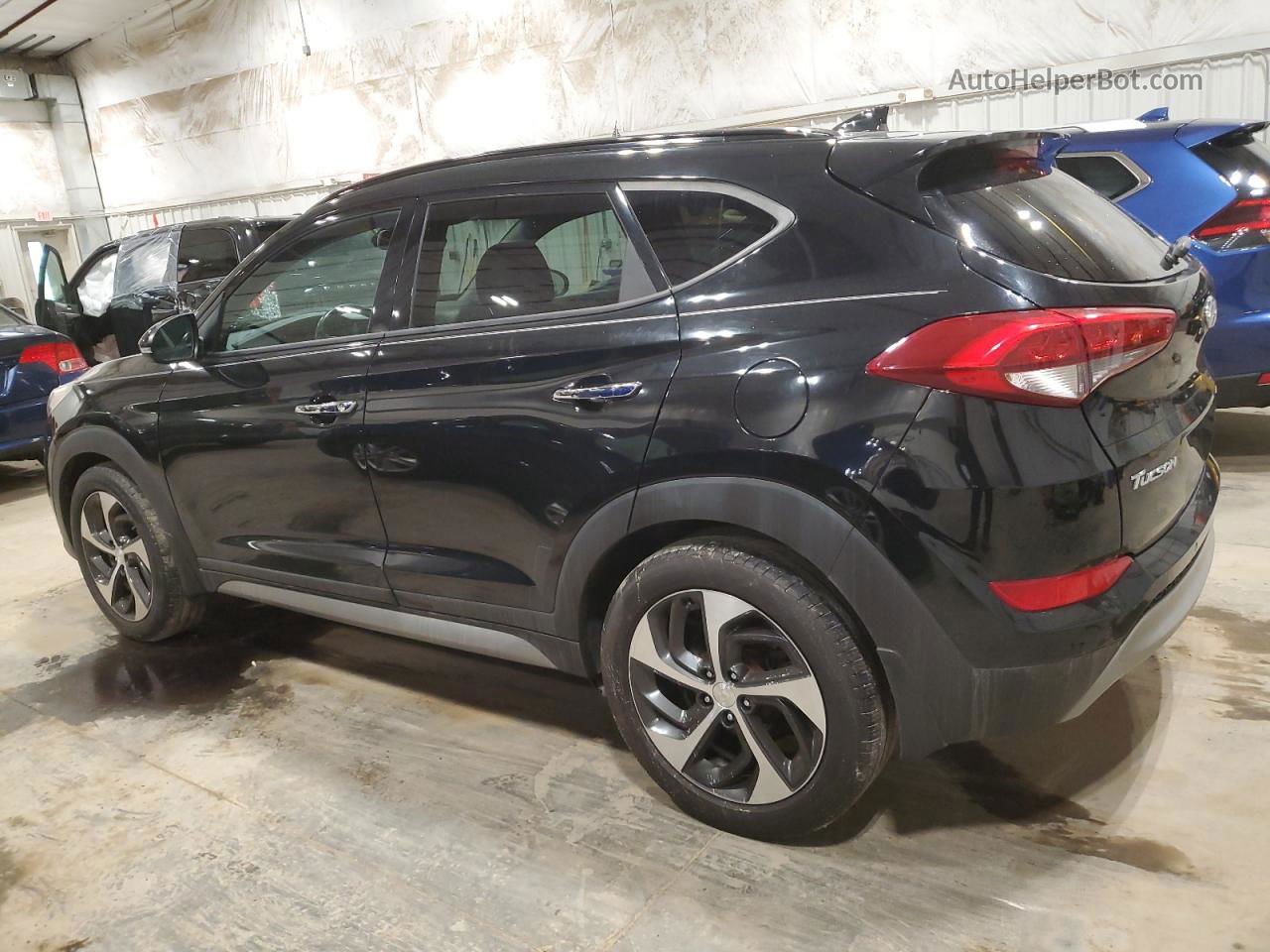 2017 Hyundai Tucson Limited Black vin: KM8J33A27HU303631