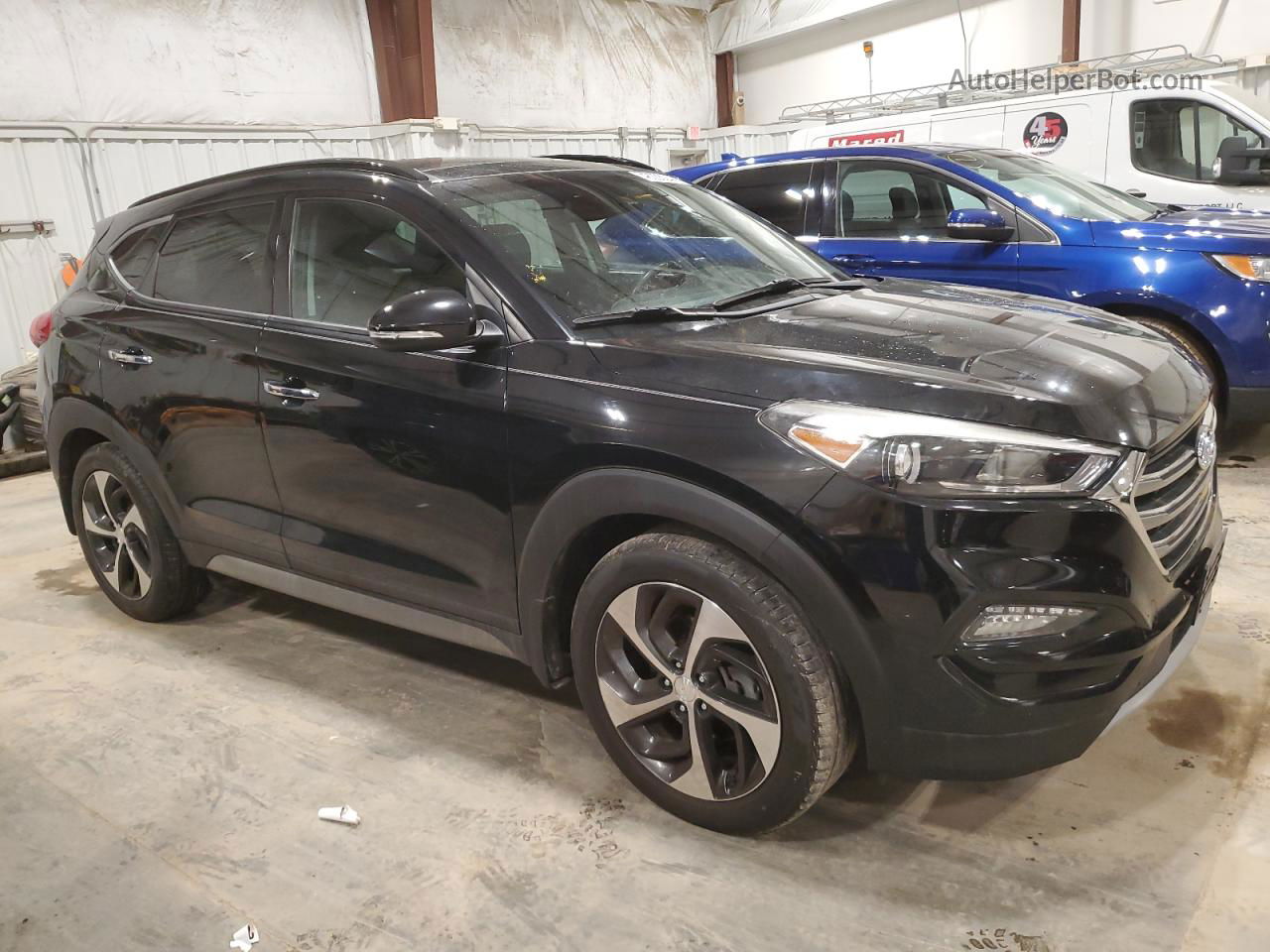 2017 Hyundai Tucson Limited Black vin: KM8J33A27HU303631