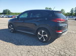 2017 Hyundai Tucson Limited Черный vin: KM8J33A27HU500427