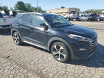 2017 Hyundai Tucson Limited Черный vin: KM8J33A27HU500427