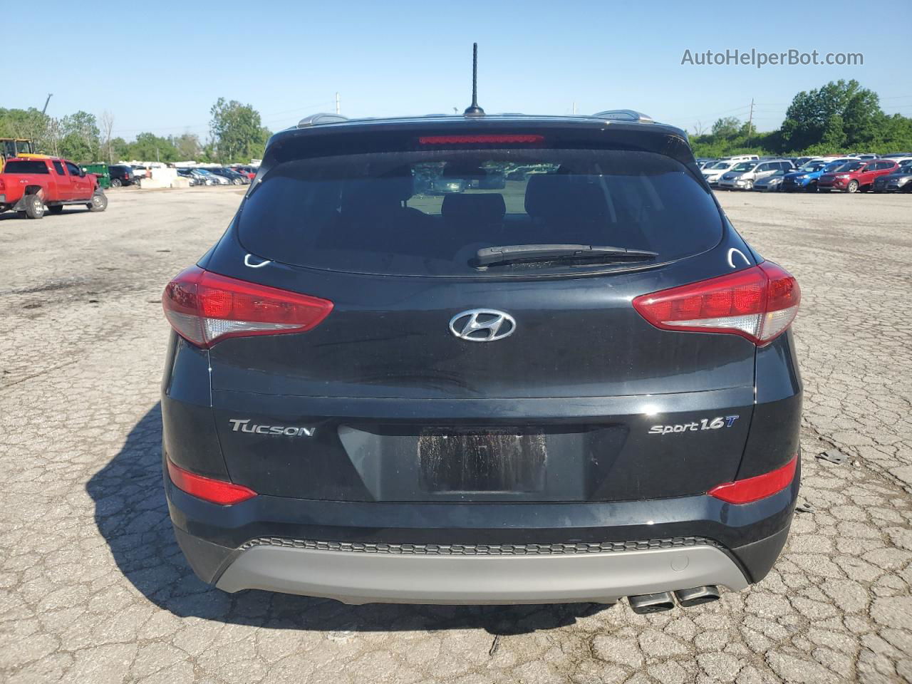 2017 Hyundai Tucson Limited Black vin: KM8J33A27HU500427