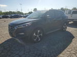 2017 Hyundai Tucson Limited Черный vin: KM8J33A27HU500427