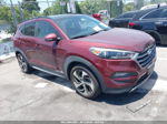 2017 Hyundai Tucson Value Бордовый vin: KM8J33A27HU557677