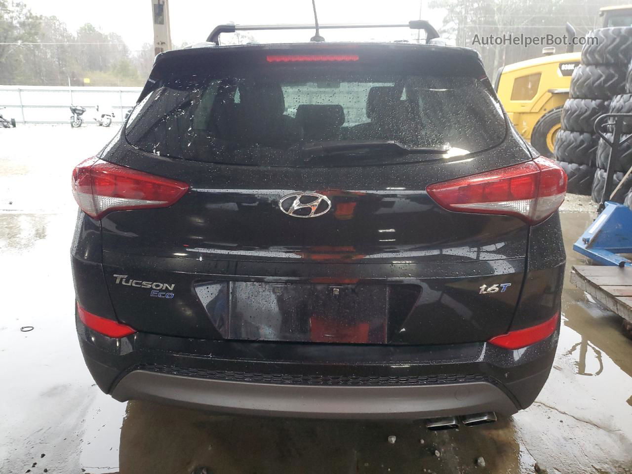 2016 Hyundai Tucson Limited Black vin: KM8J33A28GU082376