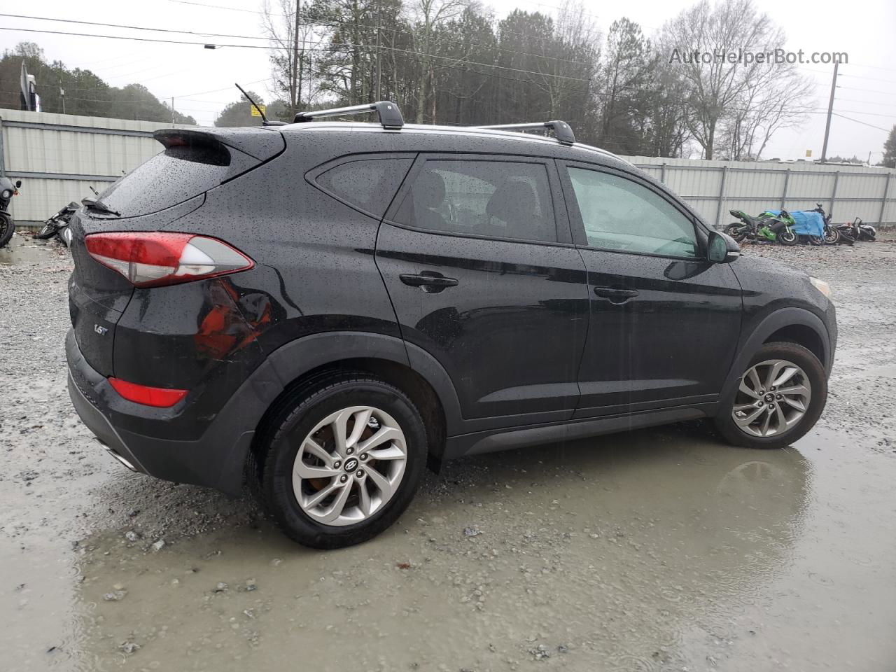 2016 Hyundai Tucson Limited Black vin: KM8J33A28GU082376