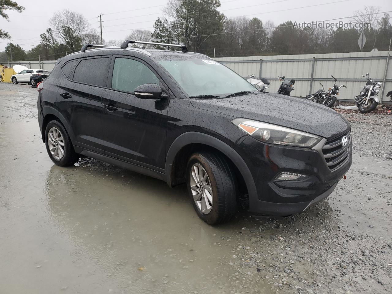 2016 Hyundai Tucson Limited Black vin: KM8J33A28GU082376