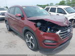 2016 Hyundai Tucson Limited Maroon vin: KM8J33A28GU222698