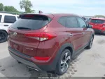 2016 Hyundai Tucson Limited Темно-бордовый vin: KM8J33A28GU222698