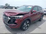 2016 Hyundai Tucson Limited Maroon vin: KM8J33A28GU222698