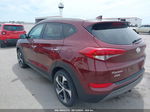 2016 Hyundai Tucson Limited Темно-бордовый vin: KM8J33A28GU222698