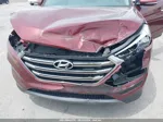 2016 Hyundai Tucson Limited Темно-бордовый vin: KM8J33A28GU222698