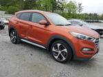 2017 Hyundai Tucson Limited Оранжевый vin: KM8J33A28HU527247