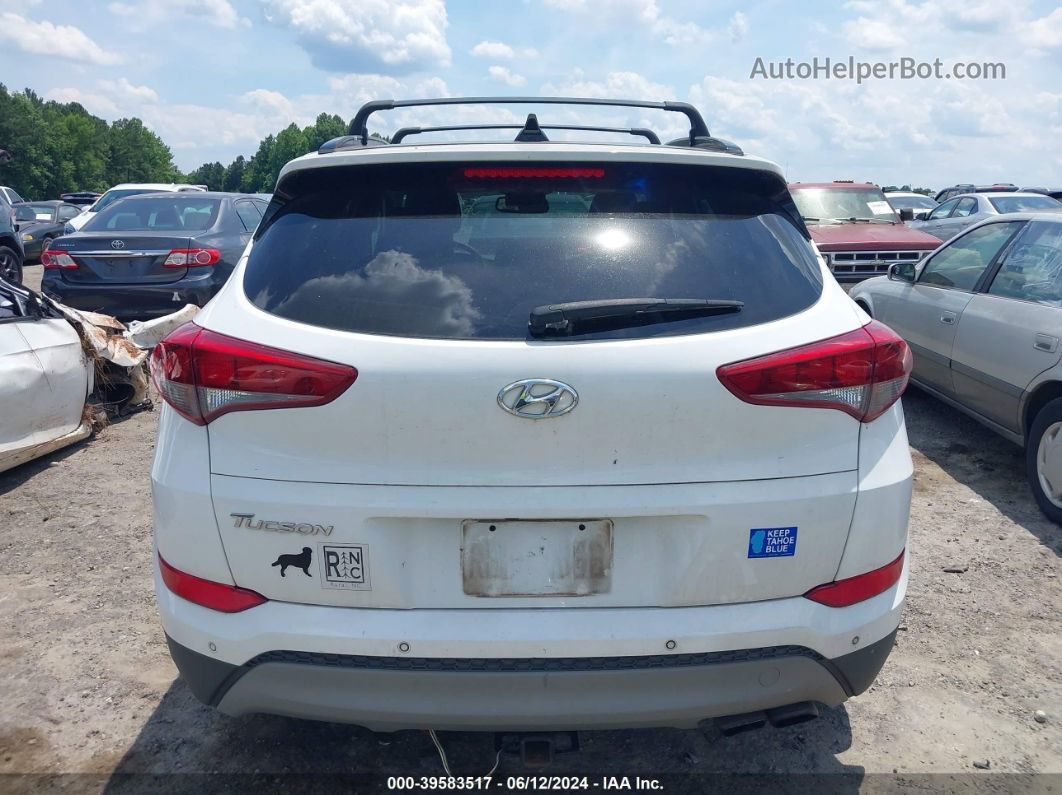 2018 Hyundai Tucson Value White vin: KM8J33A28JU706538