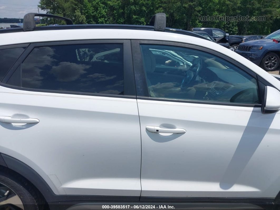 2018 Hyundai Tucson Value White vin: KM8J33A28JU706538