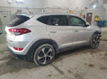 2016 Hyundai Tucson Limited Silver vin: KM8J33A29GU049421