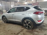 2016 Hyundai Tucson Limited Silver vin: KM8J33A29GU049421