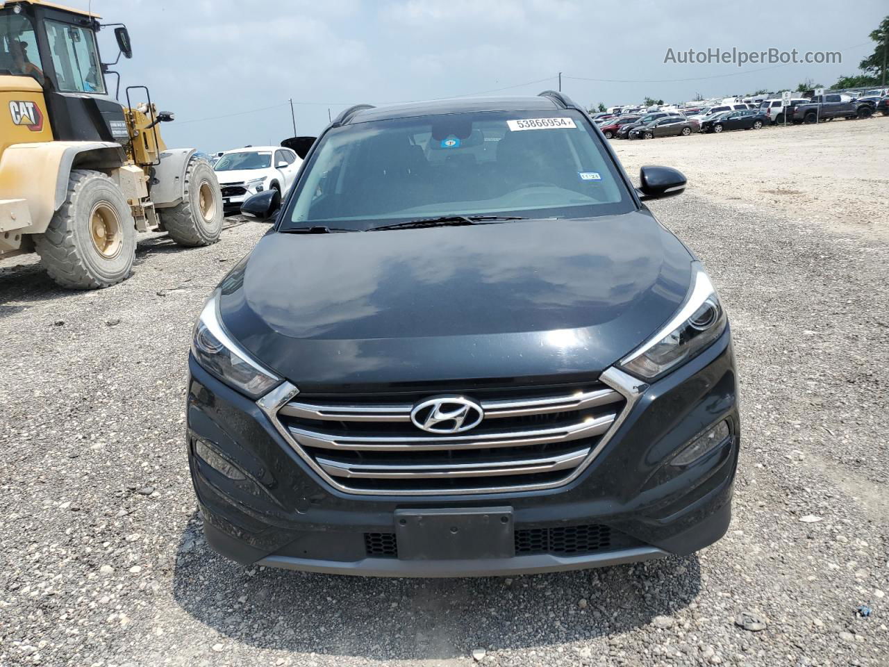 2016 Hyundai Tucson Limited Black vin: KM8J33A29GU222998