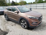 2016 Hyundai Tucson Limited Brown vin: KM8J33A29GU249229