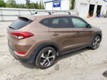 2016 Hyundai Tucson Limited Brown vin: KM8J33A29GU249229