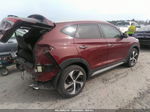 2018 Hyundai Tucson Limited Burgundy vin: KM8J33A29JU787386