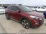 2018 Hyundai Tucson Limited Burgundy vin: KM8J33A29JU787386