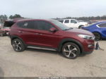 2018 Hyundai Tucson Limited Burgundy vin: KM8J33A29JU787386