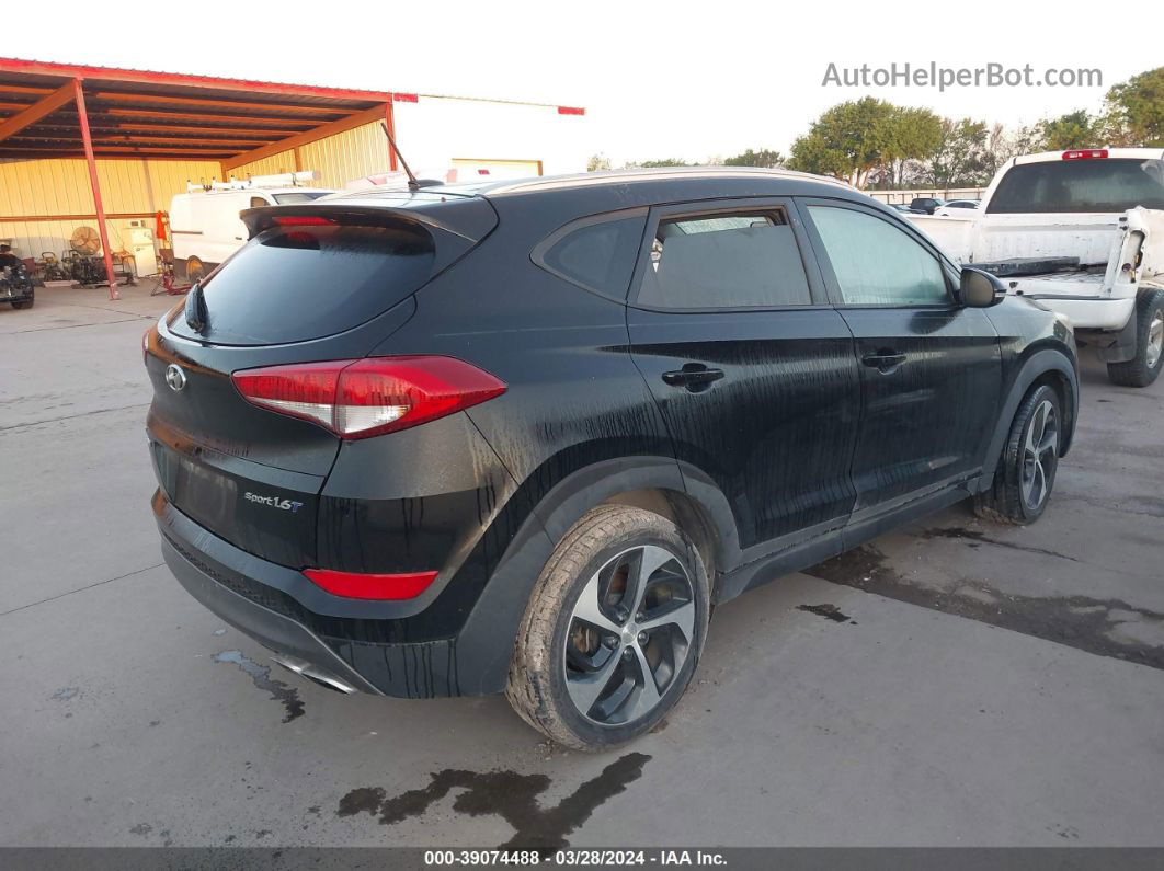 2016 Hyundai Tucson Sport Black vin: KM8J33A2XGU028707