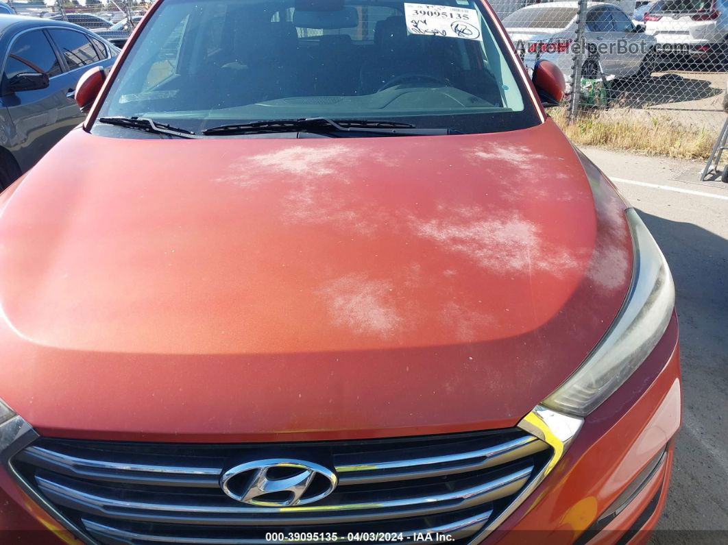 2016 Hyundai Tucson Limited Orange vin: KM8J33A2XGU034183