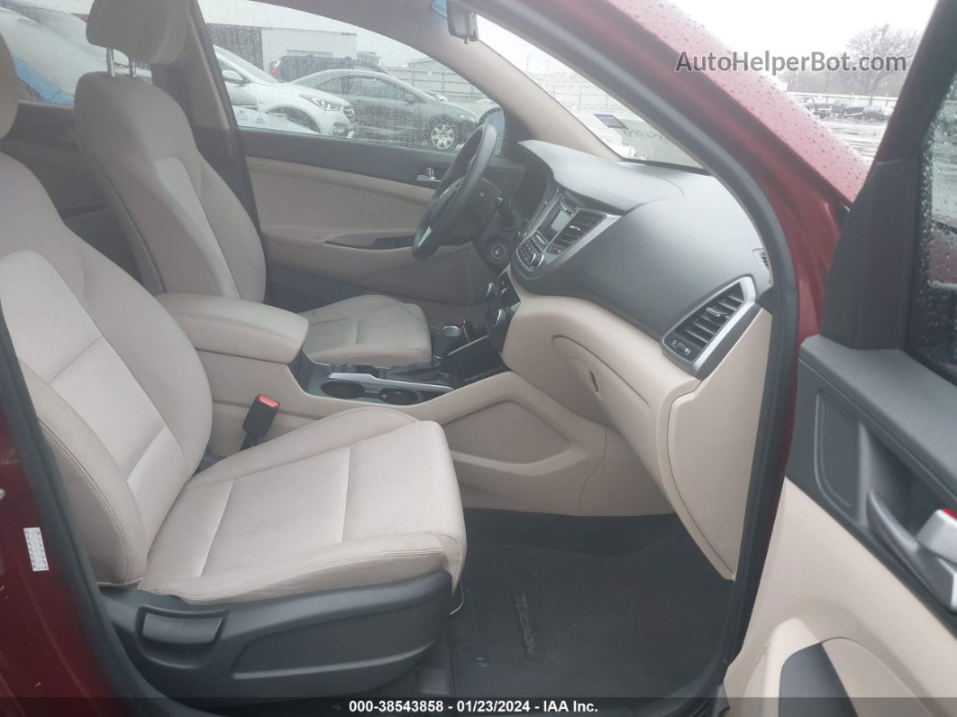 2016 Hyundai Tucson Eco Красный vin: KM8J33A2XGU081732