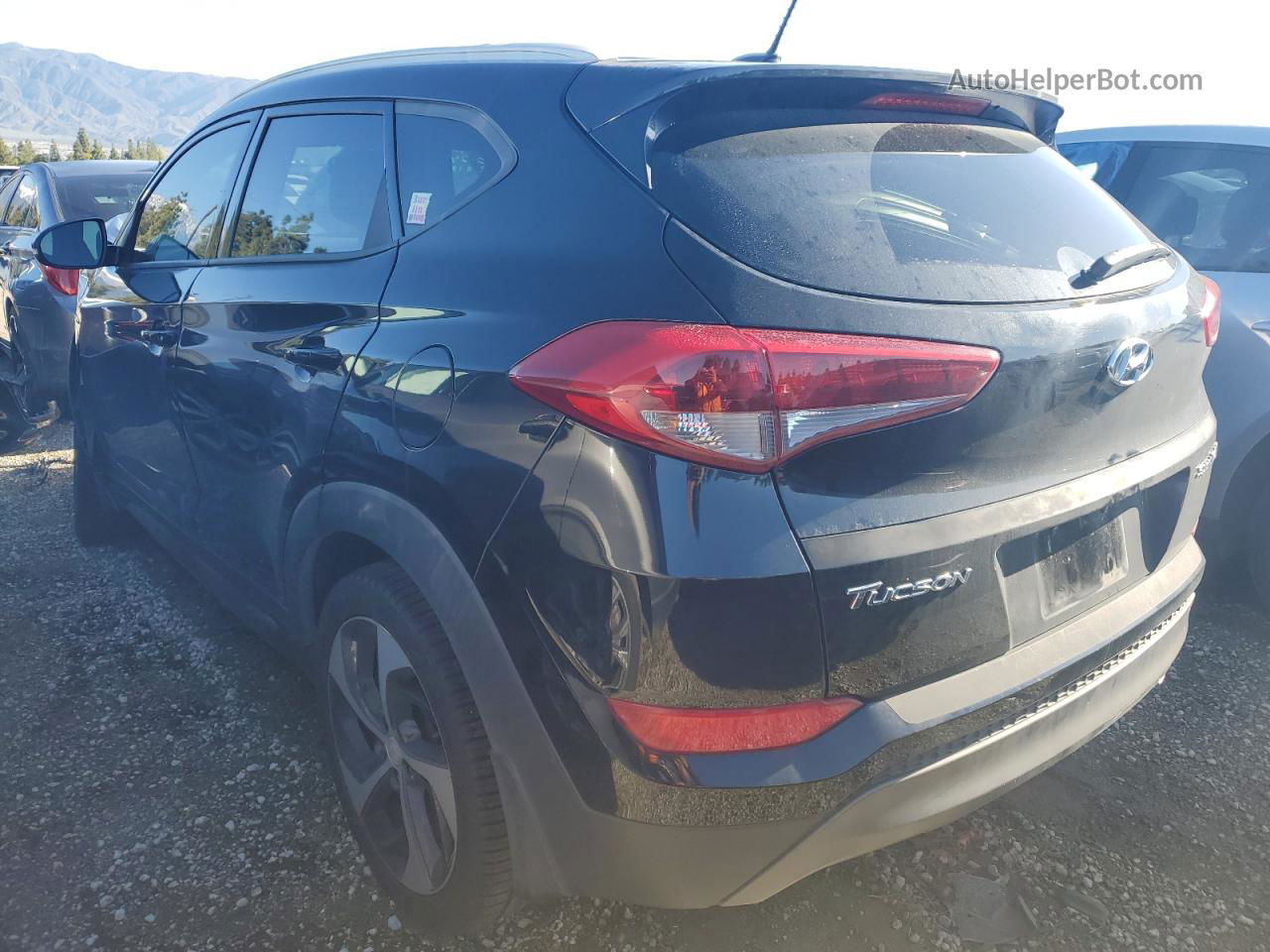 2016 Hyundai Tucson Limited Black vin: KM8J33A2XGU194161