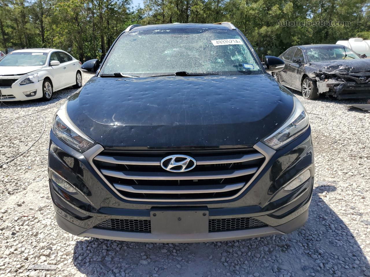 2016 Hyundai Tucson Limited Black vin: KM8J33A2XGU227126