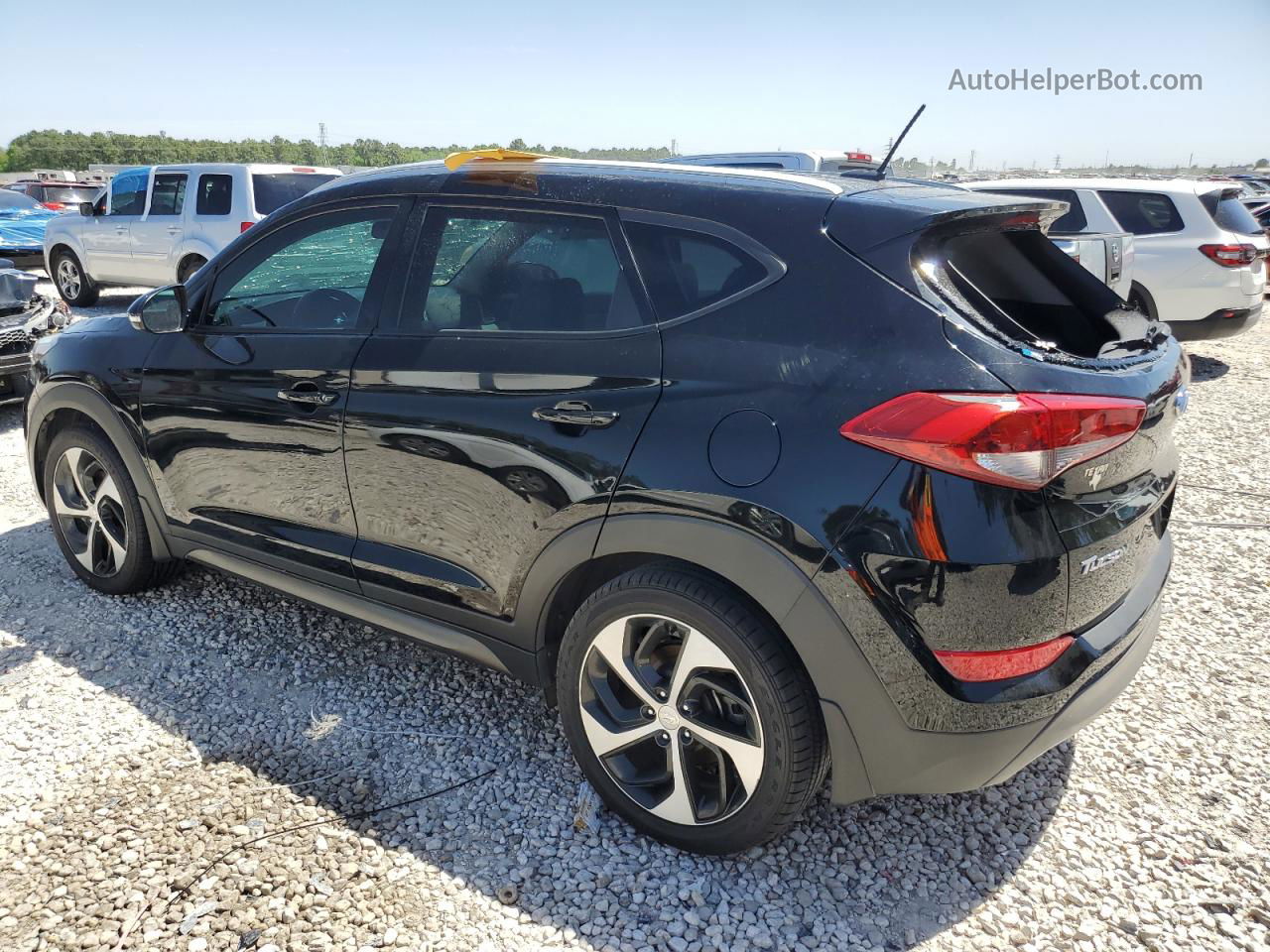 2016 Hyundai Tucson Limited Black vin: KM8J33A2XGU227126