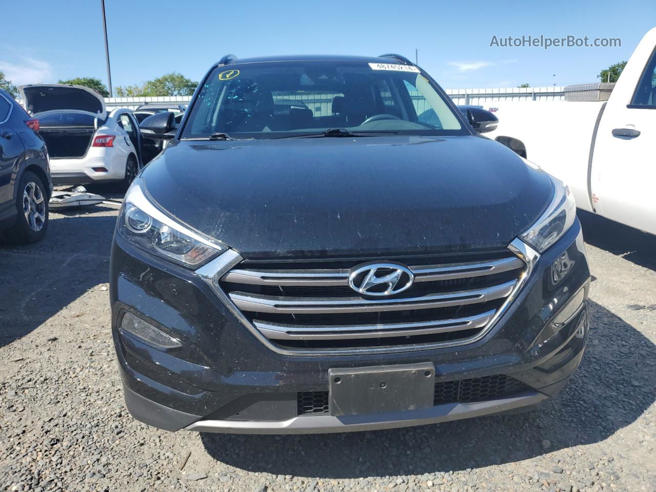 2016 Hyundai Tucson Limited Black vin: KM8J33A2XGU260322