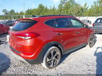 2017 Hyundai Tucson Limited Orange vin: KM8J33A2XHU336929