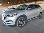 2017 Hyundai Tucson Limited Silver vin: KM8J33A2XHU390473