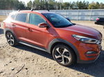 2017 Hyundai Tucson Limited Orange vin: KM8J33A2XHU527282