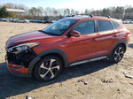 2017 Hyundai Tucson Limited Оранжевый vin: KM8J33A2XHU527282