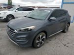 2017 Hyundai Tucson Limited Угольный vin: KM8J33A2XHU528464