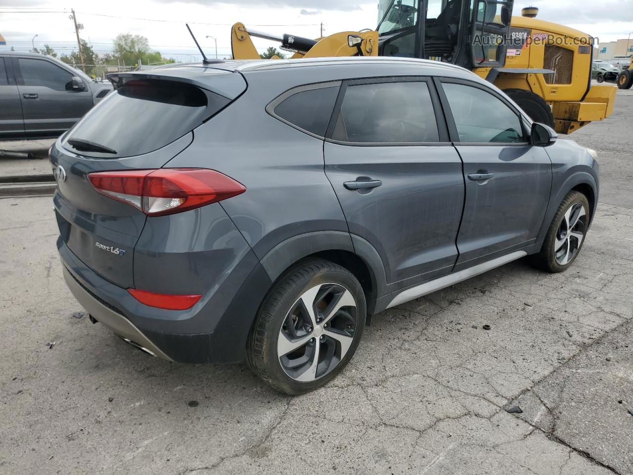 2017 Hyundai Tucson Limited Charcoal vin: KM8J33A2XHU528464